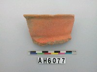 藏品(紅色夾砂陶口緣)的圖片